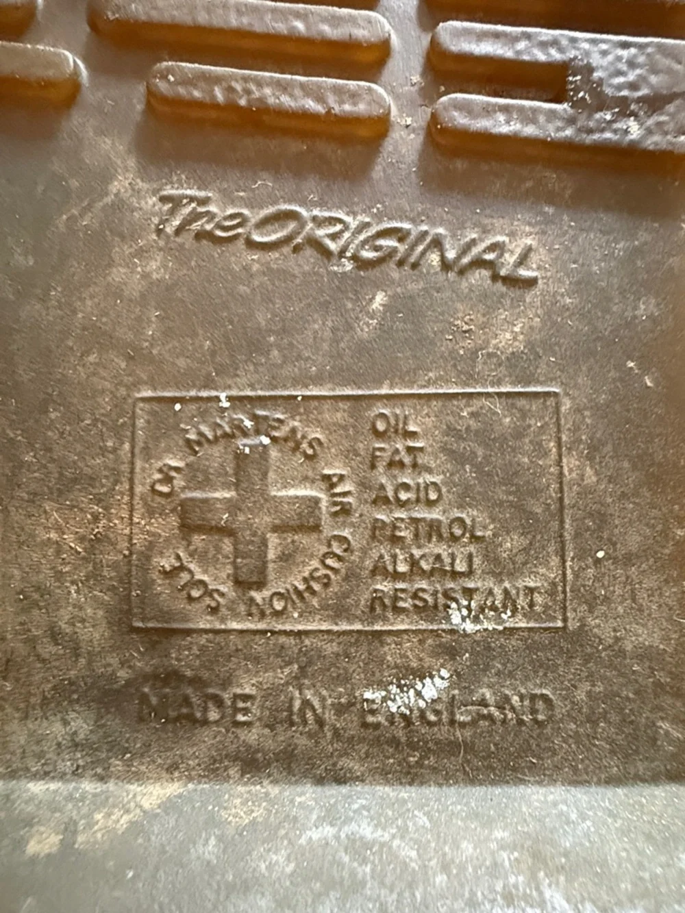 Vintage Dr. Martens Black Leather Lace-Up Ankle Shoes 1461 VTG 7 9 41 - Picture 10 of 17